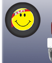 Canada Smiley Tire Cover